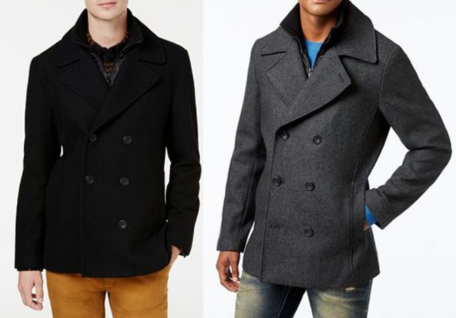 $39.99 (Reg $100) American Rag Men's Peacoat + FREE Pickup (Today Only!)