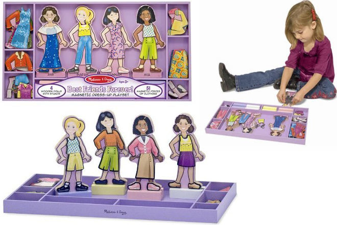 $18.79 (Reg $30) Melissa & Doug Magnetic Dress Up Playset