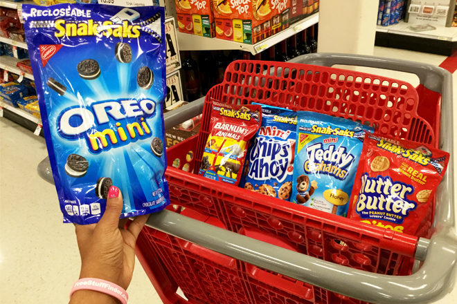 *HOT* $1.06 (Reg $2.12) Nabisco Snak Saks at Target