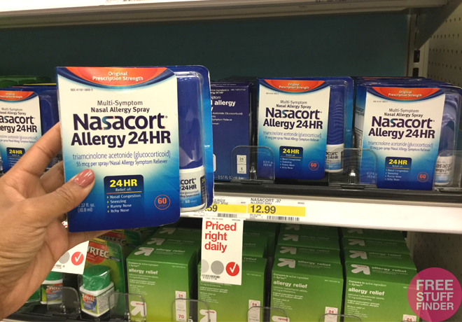 $5.99 (Reg $13) Nasacort Allergy Spray at Target (Print Now!)