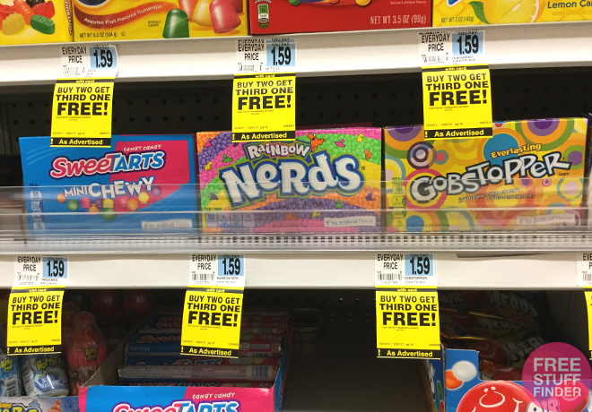 $0.81 (Reg $1.59) Theater Candy Boxes at Rite Aid