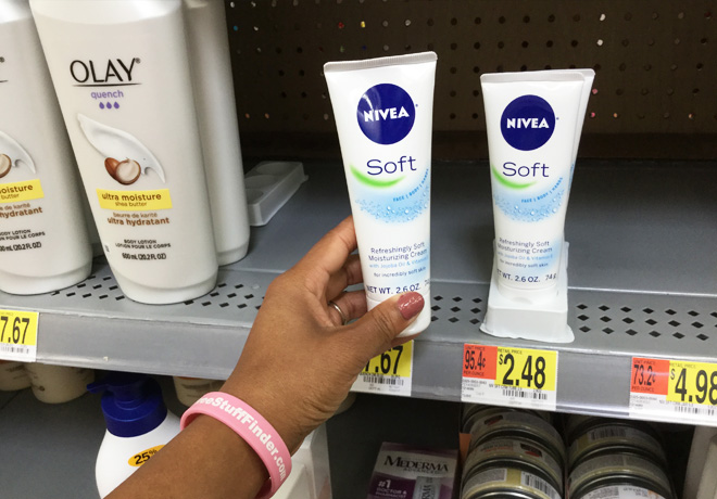 *HOT* $0.48 (Reg $2.48) Nivea Soft Moisturizing Creme at Walmart (Print Now!)