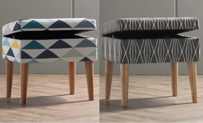 $28.79 (Reg $100) Stylish Storage Ottoman