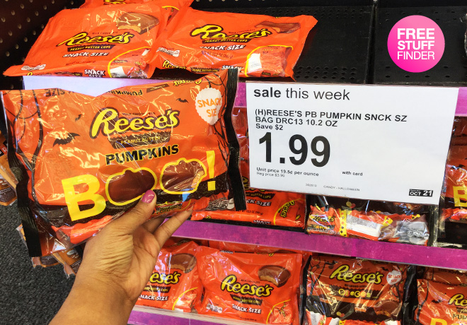 $1.49 (Reg $4) Reese's Snack Size Candy Bags at Walgreens