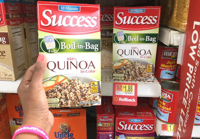 FREE Success Tri-Colored Quinoa at Walmart + $0.12 Moneymaker (Print Now!)