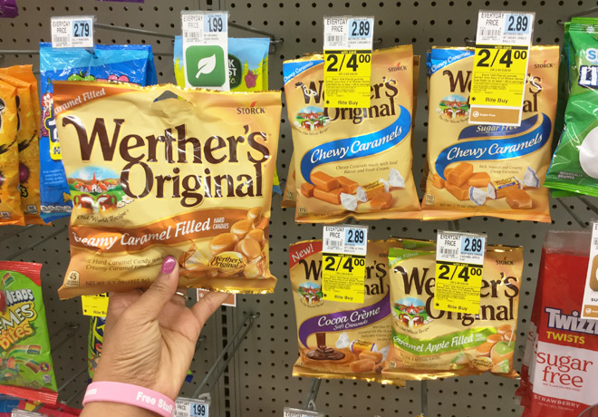 $0.50 (Reg $3) Werther’s Caramels at Rite Aid