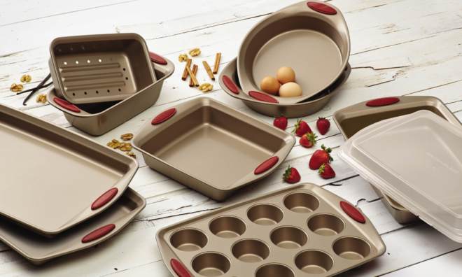 $57.59 (Reg $119) Rachael Ray 10-Piece Bakeware Set + FREE Shipping