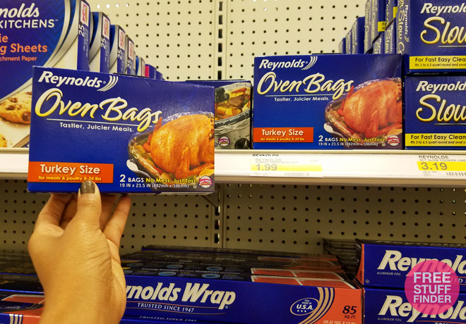 $1.04 (Reg $1.99) Reynolds Oven Bags at Target