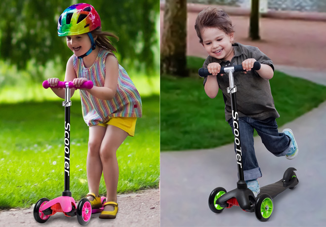 $18.95 (Reg $70) Kids Deluxe 3 Wheel Glider Scooter + FREE Pickup