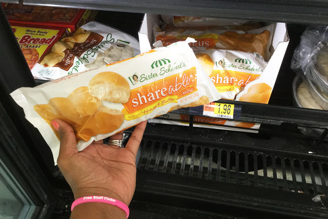 $0.23 (Reg $2) Sister Schubert’s Shareable Bread at Walmart