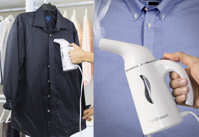 $14.99 (Reg $50) Portable Fabric Steamer (Today Only)