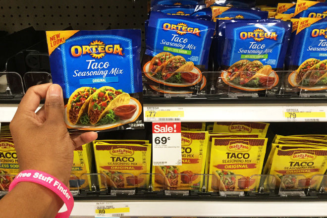 $0.19 (Reg $0.77) Ortega Taco Seasoning Mix at Target