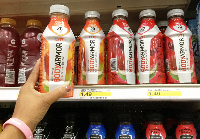 $0.75 (Reg $1.49) BodyArmor SuperDrink at Target