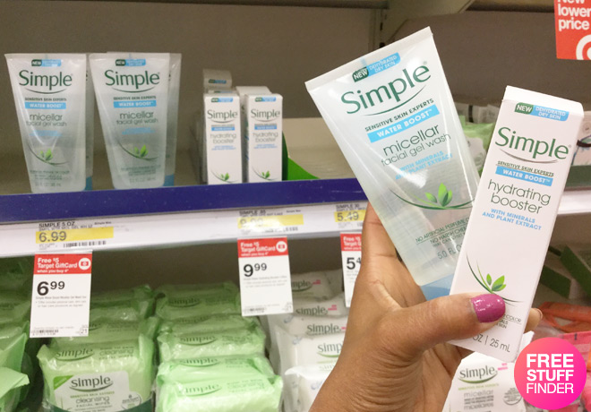 $3.92 (Reg $10) Simple Micellar Hydrating Booster at Target (Today Only)