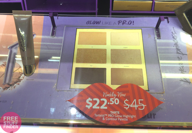 $22.50 (Reg $45) Tarteist Glow Highlight & Contour Palette