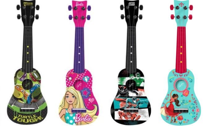 $3.50 (Reg $10) First Act Mini Ukulele Ninja Turtles + FREE Pickup