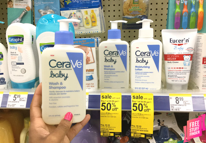 $4.49 (Reg $10) CeraVe Baby Wash-Shampoo or Moisturizing Lotion at Walgreens