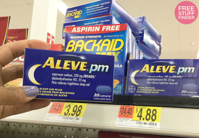 $1.88 (Reg $5) Aleve PM Pain Reliever at Walmart