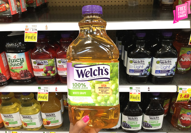 $0.89 (Reg $3.79) Welch's Juice at Kroger