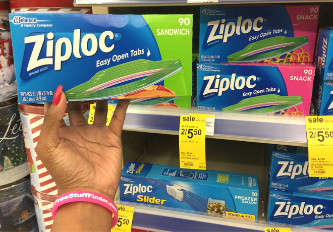 $1.50 (Reg $4) Ziploc Bags & Containers at Walgreens