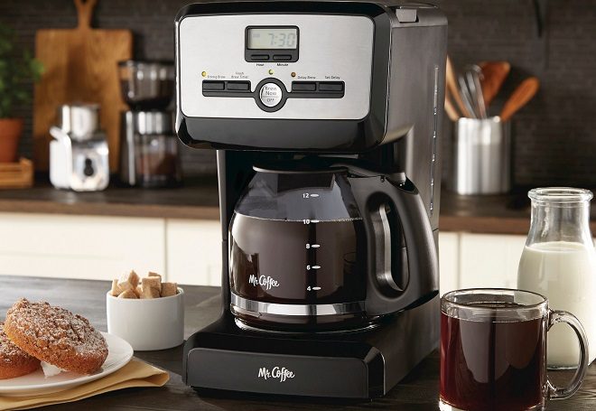 $15 (Reg $30) Mr. Coffee 12-Cup Programmable Coffeemaker + FREE Shipping