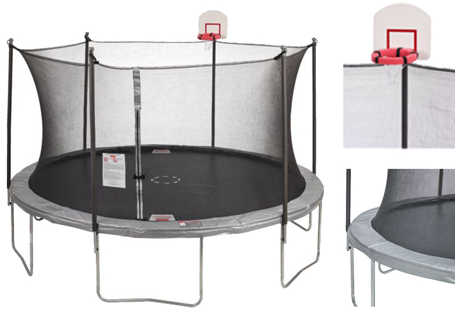 *HOT* $129.99 (Reg $200) Jump Zone Trampoline & Enclosure + FREE Shipping
