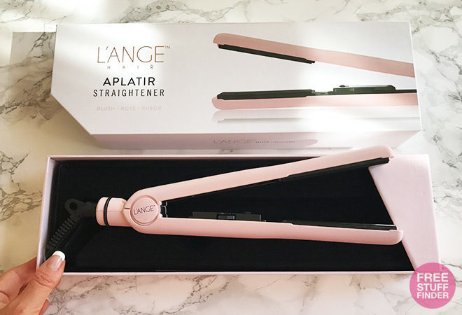 HURRY! $29 (Reg $109) L'ange Aplatir Ceramic Hair Straightener