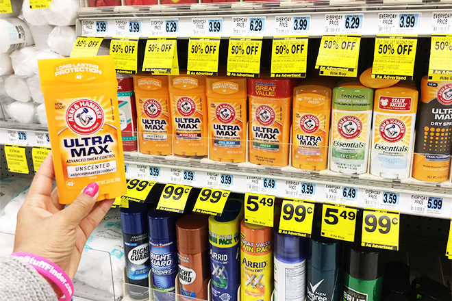 *HOT* $0.99 (Reg $3.59) Arm & Hammer and Arrid Deodorant at Rite Aid