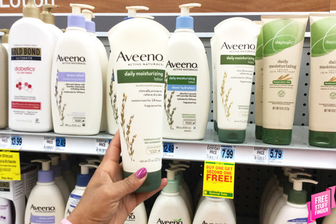 $3.50 (Reg $8) Aveeno Active Naturals Lotion at Rite Aid