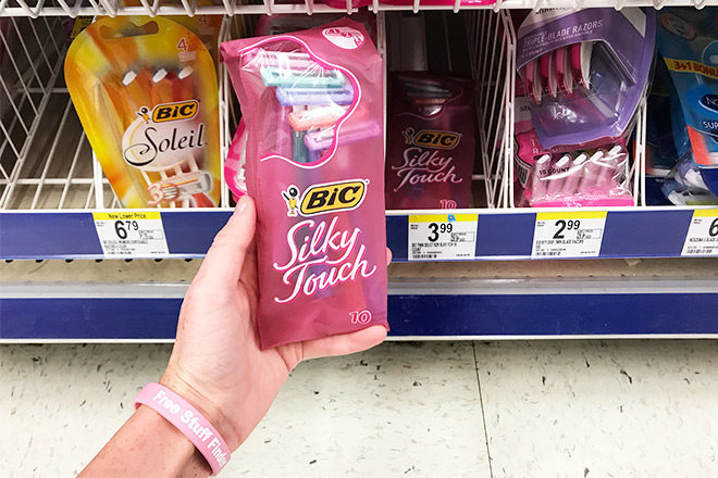 2 FREE BIC Silky Touch Disposable Razors at Walgreens