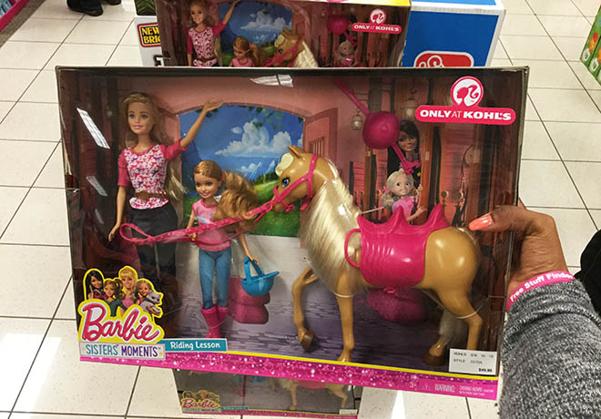 *HOT* $15.99 (Reg $50) Barbie Pink-Tastic Horse & Dolls + FREE Pickup (Today Only!)