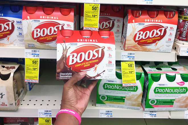 $2.62 (Reg $9.49) Boost Nutritional Drink Multipacks at CVS