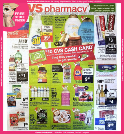 *HOT* CVS Ad Preview (Week 11/19 – 11/25)