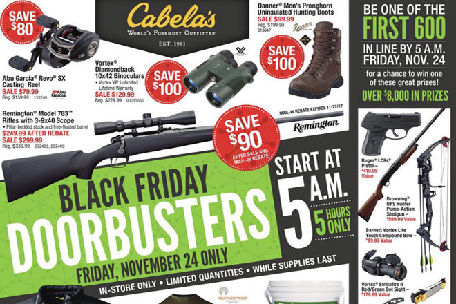 *HOT* Cabela's Black Friday Ad 2017