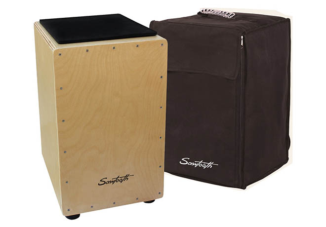 $39 Sawtooth Cajon with Padded Seat & Carry Bag + FREE Shipping (Best Price!)