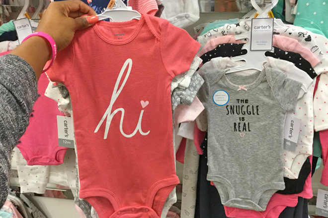 RUN! $4.92 (Reg $22) Carter's 3-Pack Onesies + FREE Shipping (Ends TONIGHT!)
