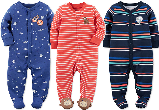 *HOT* $4.99 (Reg $16) Carter’s Footed Coveralls + FREE Pickup (Today Only!)