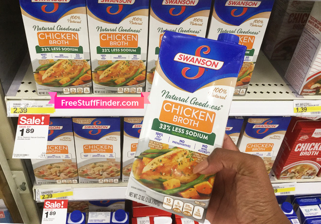 $1.55 Swanson Broth at Target (Print Now!)