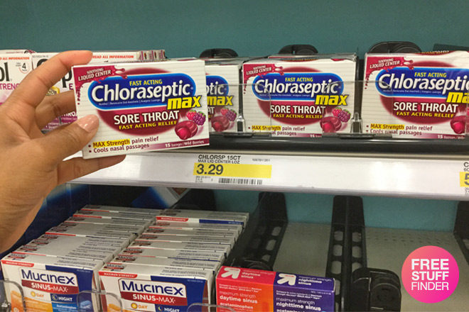 $0.80 (Reg $3.29) Chloraseptic at Target