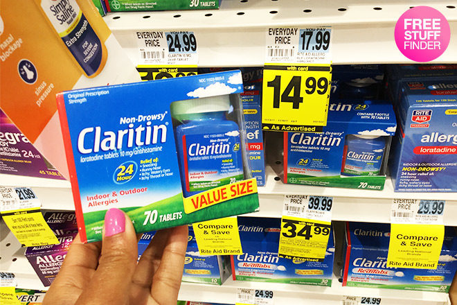 *HOT* $12.99 (Reg $40) Claritin Allergy Relief Tubs at Rite Aid