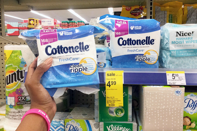 $4.24 (Reg $7.79) Cottonelle Fresh Care 168-Count Wipes at Walgreens