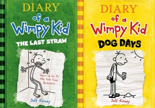 *HOT* $4.55 (Reg $14) Diary of a Wimpy Kid Hardcover Books