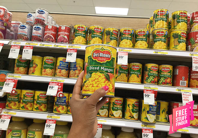 $0.94 (Reg $1.52) Del Monte Canned Fruit at Target