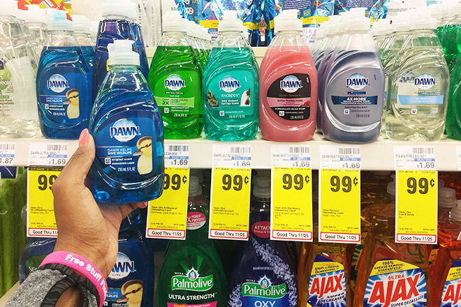 $0.74 (Reg $1.69) Dawn Dish Liquid at CVS