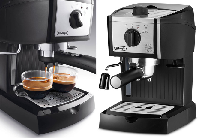 $59.99 (Reg $100) DeLonghi Espresso Machine + FREE Shipping