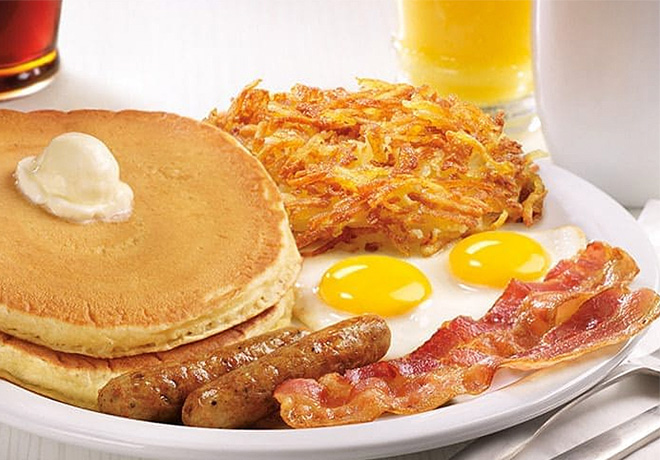 FREE Grand Slam for Military at Denny's (11/10 Only)