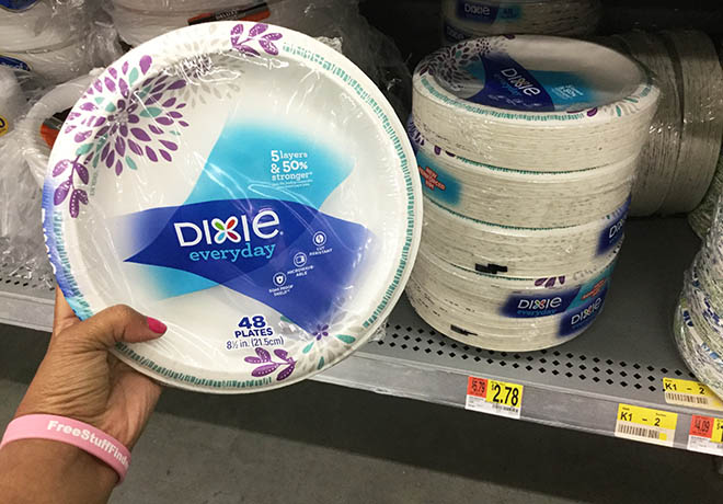 $2.03 Dixie Paper Plates at Walmart