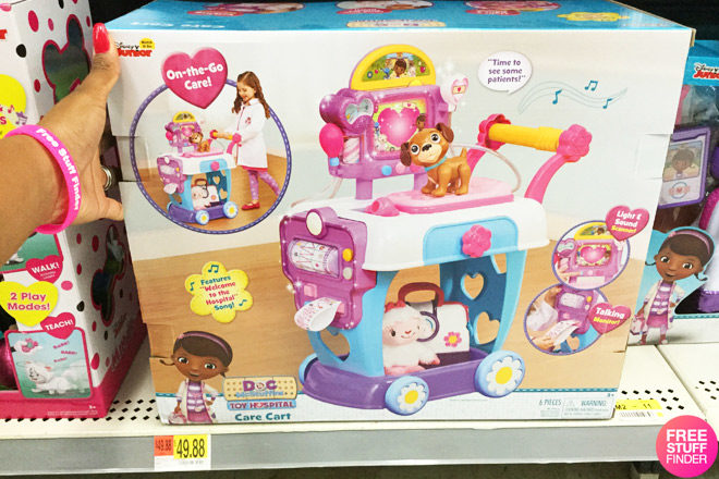 *HOT* $25 (Reg $50) Doc McStuffins Hospital Care Cart + FREE Pickup