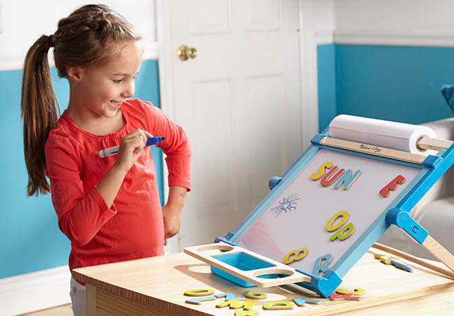 $19.98 (Reg $40) Melissa & Doug Double-Sided Tabletop Art Easel (Best Price!)
