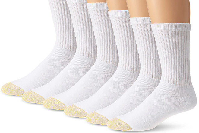 $9.59 (Reg $20) Men's Cushioned Crew 7-Pack Socks + FREE Pickup